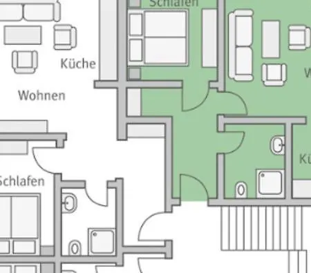 Jagdschloss Odin 아파트 *